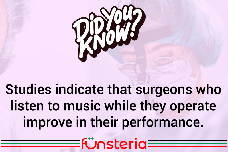 Music Soothes the Stressed Out Surgeon