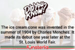 No Waffling, Who Made The First Ice Cream Cone?
